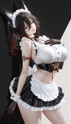 超飒爽的女仆哟 崩坏星穹铁道 停<strong>云</strong> 飞霄 镜流 女仆装