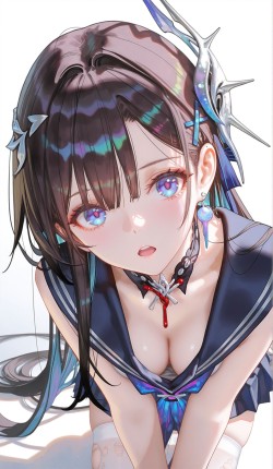 海瑟音 崩坏星穹铁道 吊带白丝中筒袜手机锁屏二次元手机壁纸