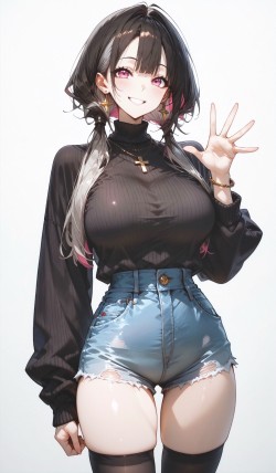 二次元美图 #二次元 #完美身材 #美图分享 #ai