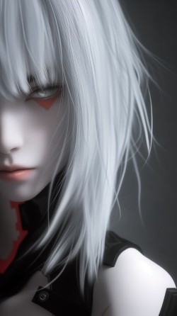 2b 露西 亚丝娜 金克丝 ai生成 手机壁纸