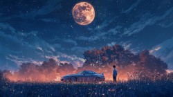 动漫男孩壁纸 独自壁纸 艺术家壁纸 <strong>汽车</strong> 墙纸高清