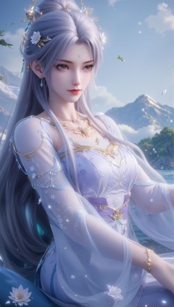 古风唯美<strong>清漪</strong>。国漫女神 壁纸 完美世界