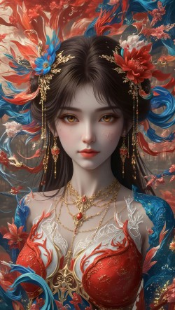 高清壁纸 美图分享 完美世界 <strong>火灵儿</strong> 全屏高清壁纸