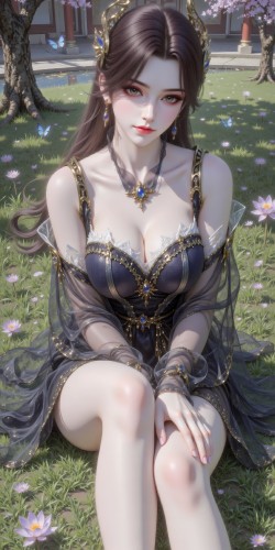 ai绘画 <strong>斗破苍穹</strong> 国漫女神 曹颖
