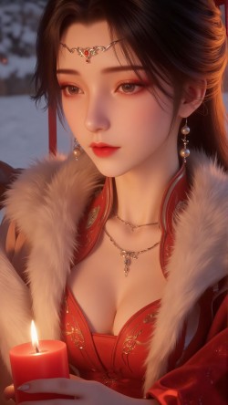 仙逆李慕婉红装 国漫女神精美壁纸 好看分享推荐