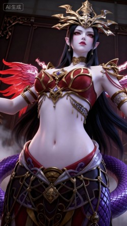 <strong><strong>斗破</strong><strong>苍穹</strong></strong>美杜莎女王壁纸 国漫女神 绝美彩鳞美图壁纸