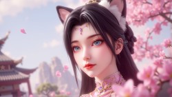 【6P】<strong>完美世界</strong> 新版天狐仙子。#动漫 #国漫女神 #壁纸