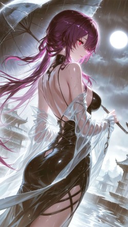 <strong><strong>崩坏</strong><strong>星穹</strong><strong>铁道</strong></strong> 伞间逸韵 二次元游戏角色手机高清壁纸