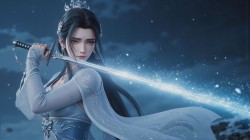 陆雪琪 绝美剑舞 电脑桌面壁纸 国漫女神 古风 诛仙