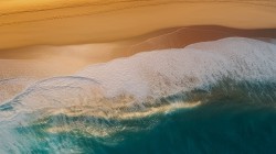 鸿蒙4.0海滩风景壁纸