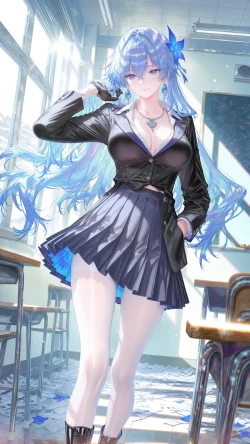 <strong>坎特</strong>蕾拉 鸣潮 二次元美图 游戏少女