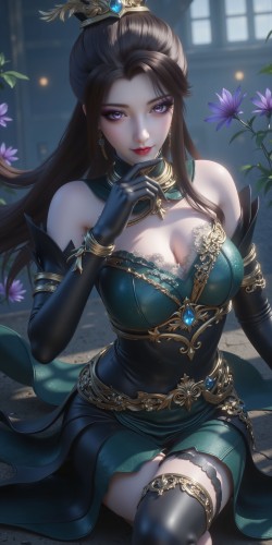 刘月 动漫高清壁纸 <strong>长生界</strong> 国漫美女