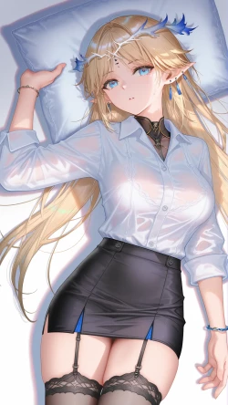 <strong>卡提</strong>希娅 手机壁纸 鸣潮 <strong>卡提</strong>希娅职场也是变成打工的牛马了