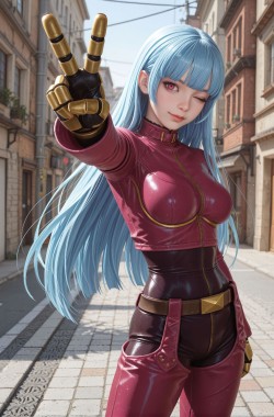 冰女库拉 拳皇2002 二次元少女壁纸 游戏