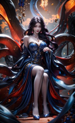 高清壁纸 国漫女神 完美世界 <strong>云曦</strong> 美图分享