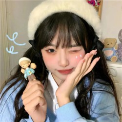 温柔系元气满满自然美女头