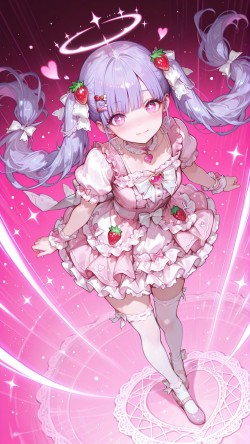 壁纸 #屏保 #ai绘画 #二次元