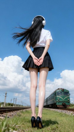 跟我谈恋爱吧。女孩 日式小清新 星の欢