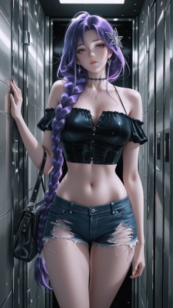 <strong><strong>原神</strong></strong>赛璐璐厚涂风格 雷电将军 好看美图美女图片