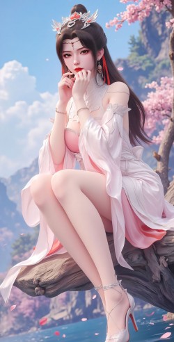 <strong>仙逆</strong>-柳眉 新建模#高清壁纸 #国漫美女 #肤白貌美