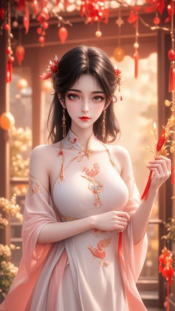 红红火火 完美世界 #<strong>火灵儿</strong> #国漫 #壁纸