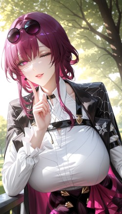 卡芙卡 崩坏星穹铁道 二次元 <strong>御姐</strong> 完美身材