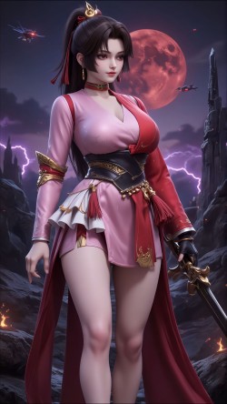 <strong>王者荣耀</strong> 云缨。游戏美女壁纸