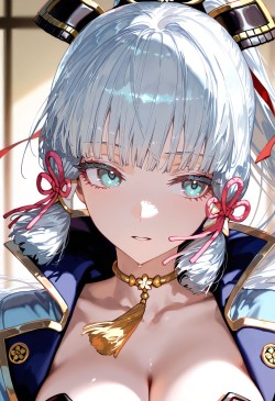 <strong>神里绫华</strong> 原神 二次元少女 高清美图壁纸
