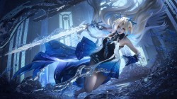 【3P】<strong>@</strong>走路摇zly 大卡cosplay正片2.0 芙露德莉斯 卡提希娅 鸣潮