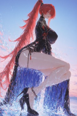 <strong><strong>鸣潮</strong></strong> 二次元 游戏二创 吟霖 游戏人物