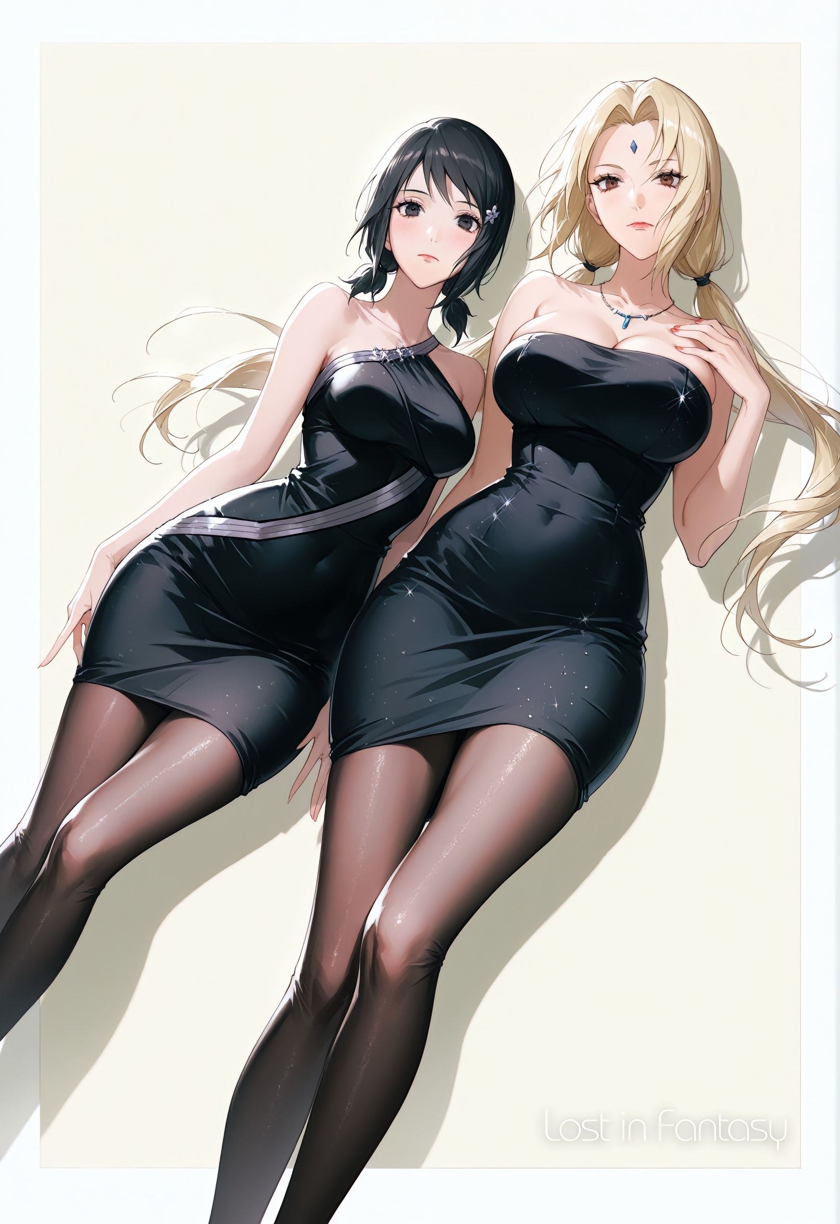 你最喜欢哪一对儿 火影忍者 二创 雏田 纲手 ai绘画