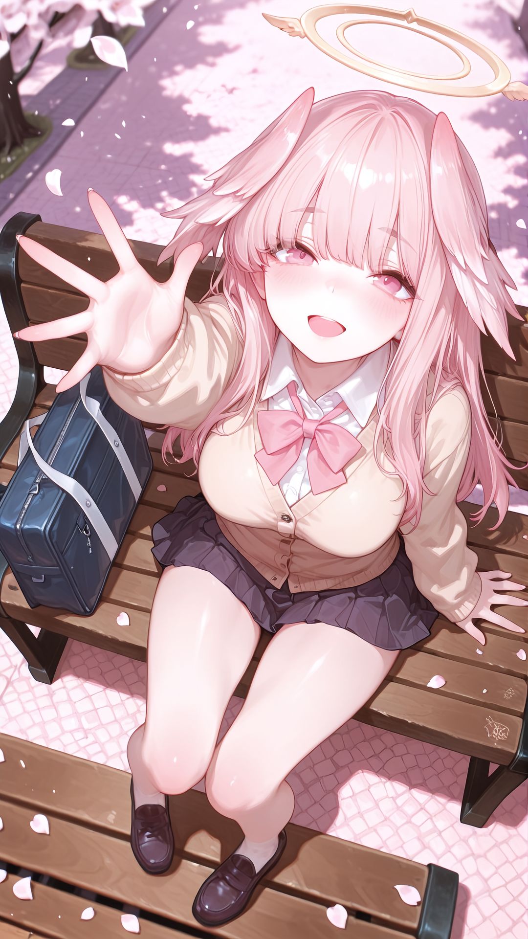 #Ai绘画 #手机壁纸 #手机屏保 #二次元