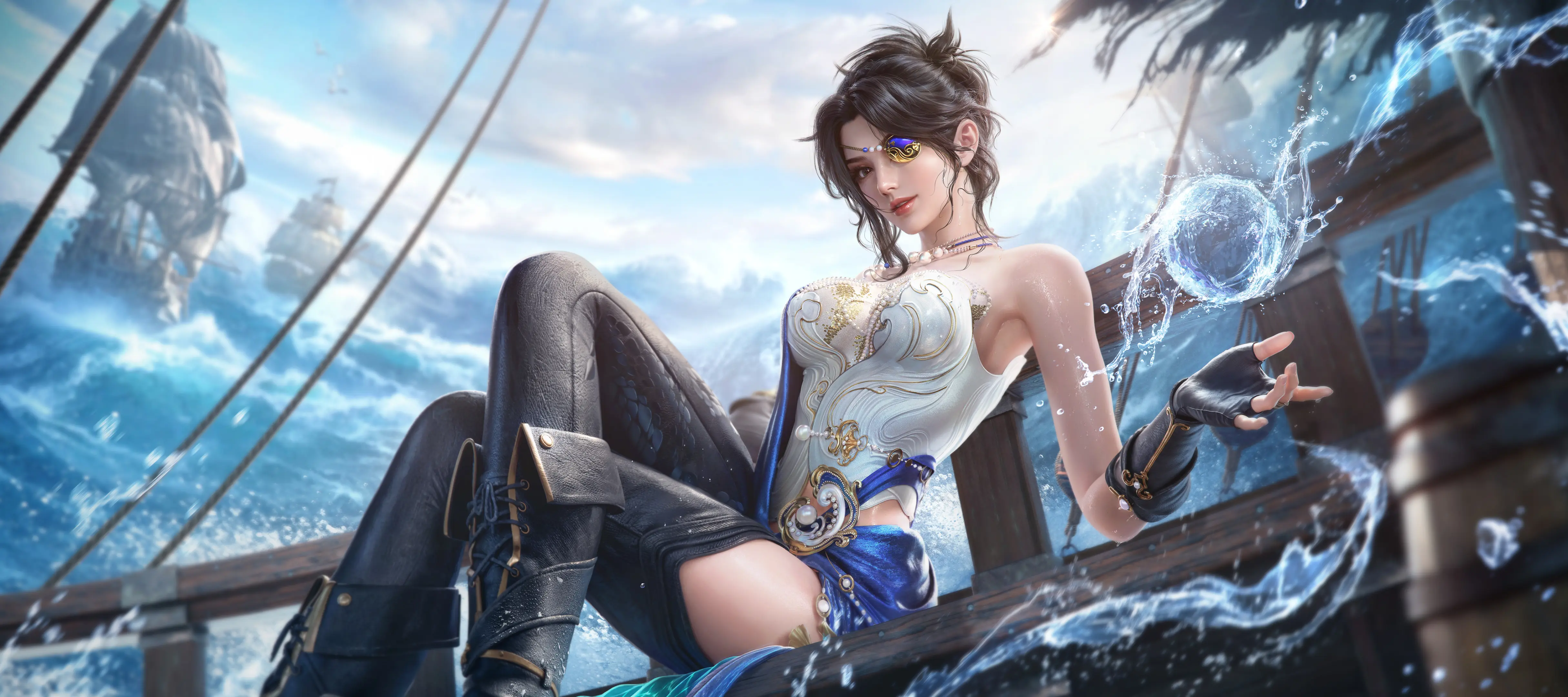 【8P】永劫无间 崔三娘 游戏壁纸 电脑桌面