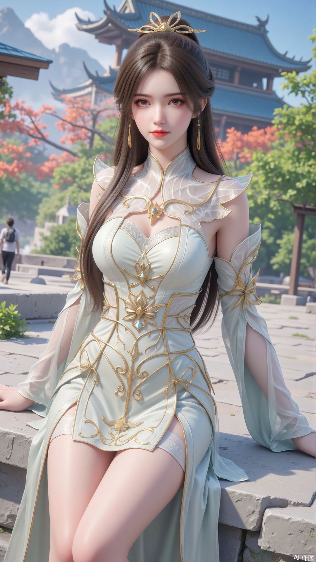 完美世界 芙蕖仙子 国漫美女 动漫美图 美图分享