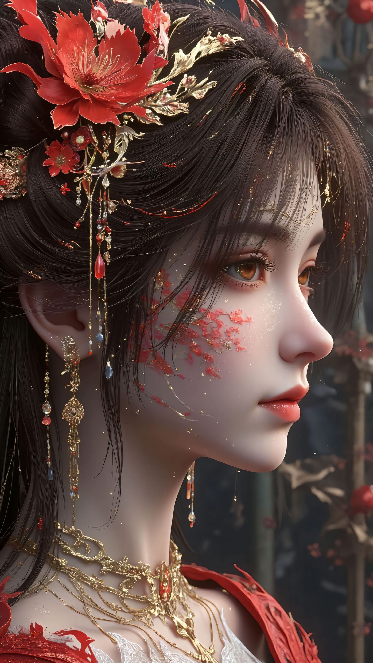 高清壁纸 美图分享 完美世界 火灵儿 全屏高清壁纸