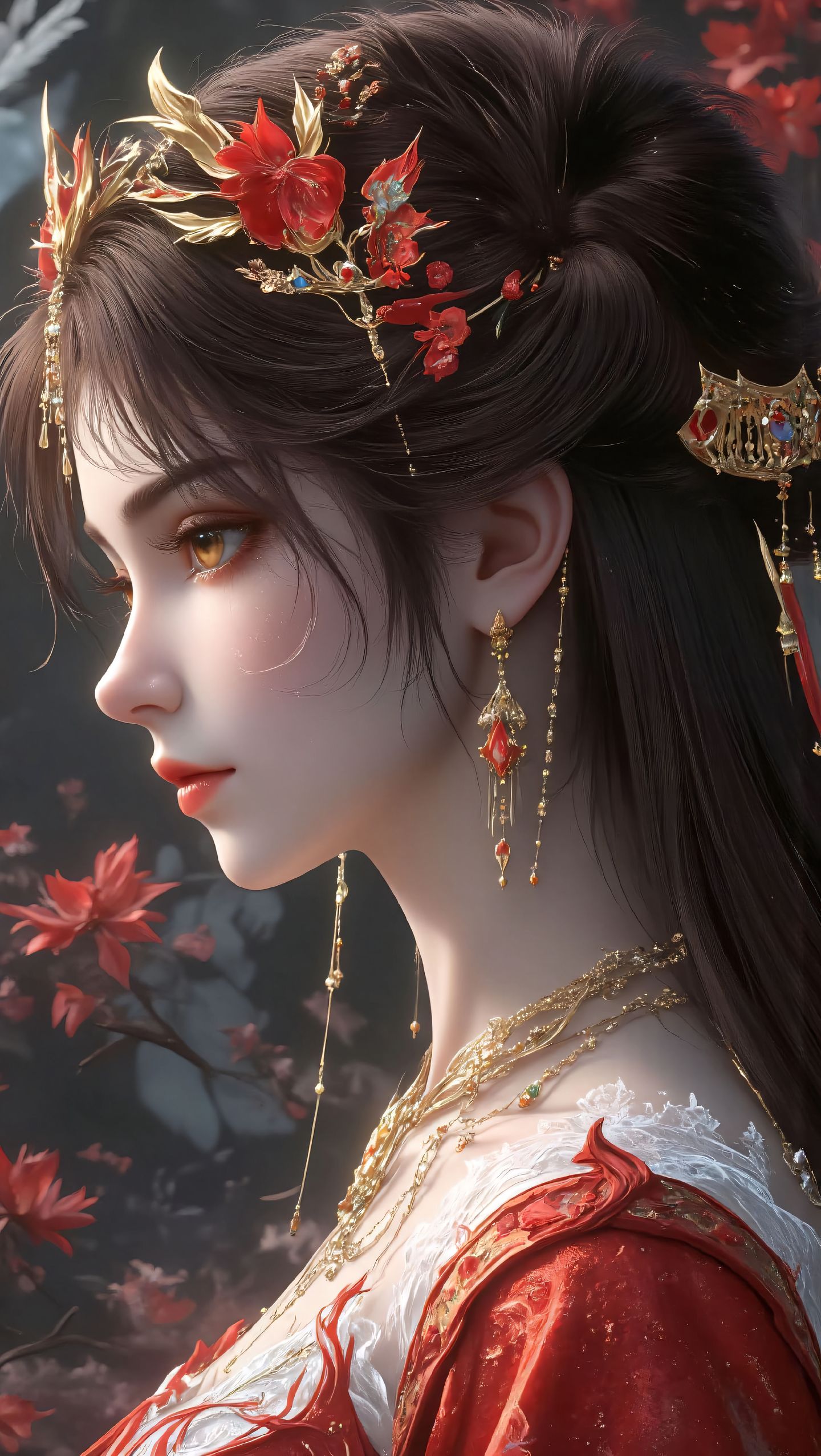高清壁纸 美图分享 完美世界 火灵儿 全屏高清壁纸