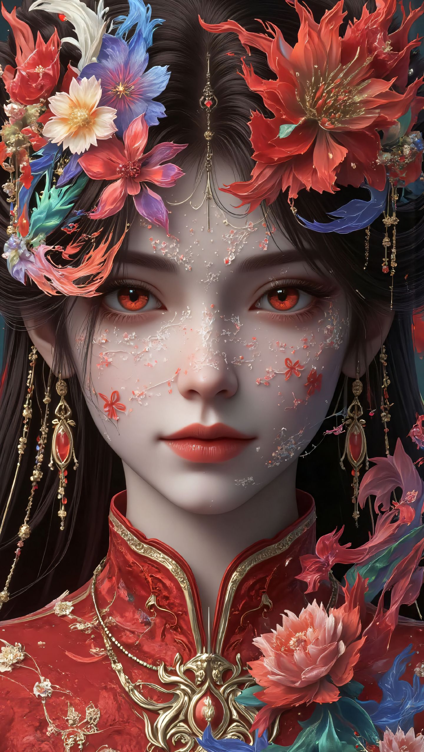 高清壁纸 美图分享 完美世界 火灵儿 全屏高清壁纸