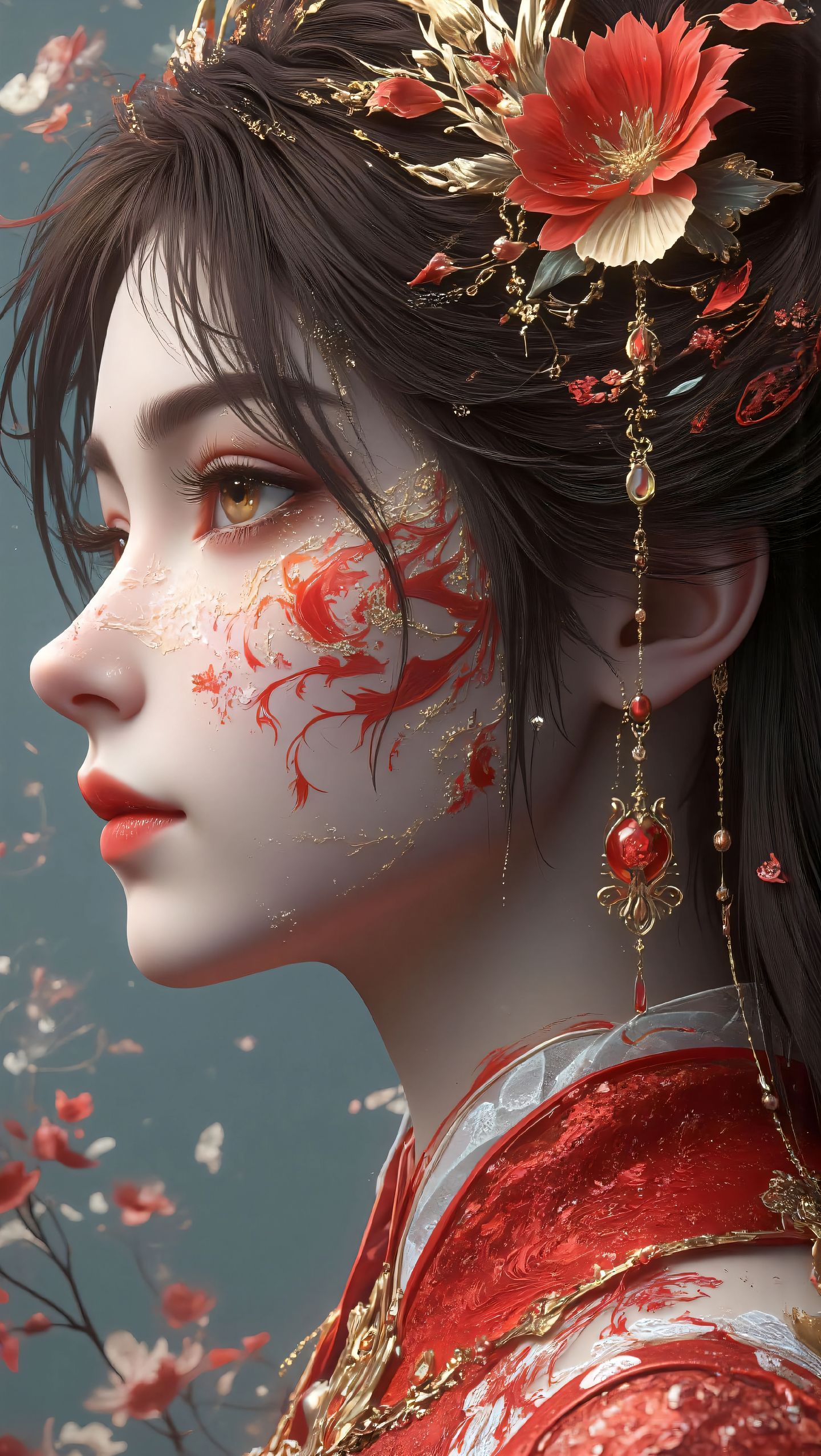 高清壁纸 美图分享 完美世界 火灵儿 全屏高清壁纸