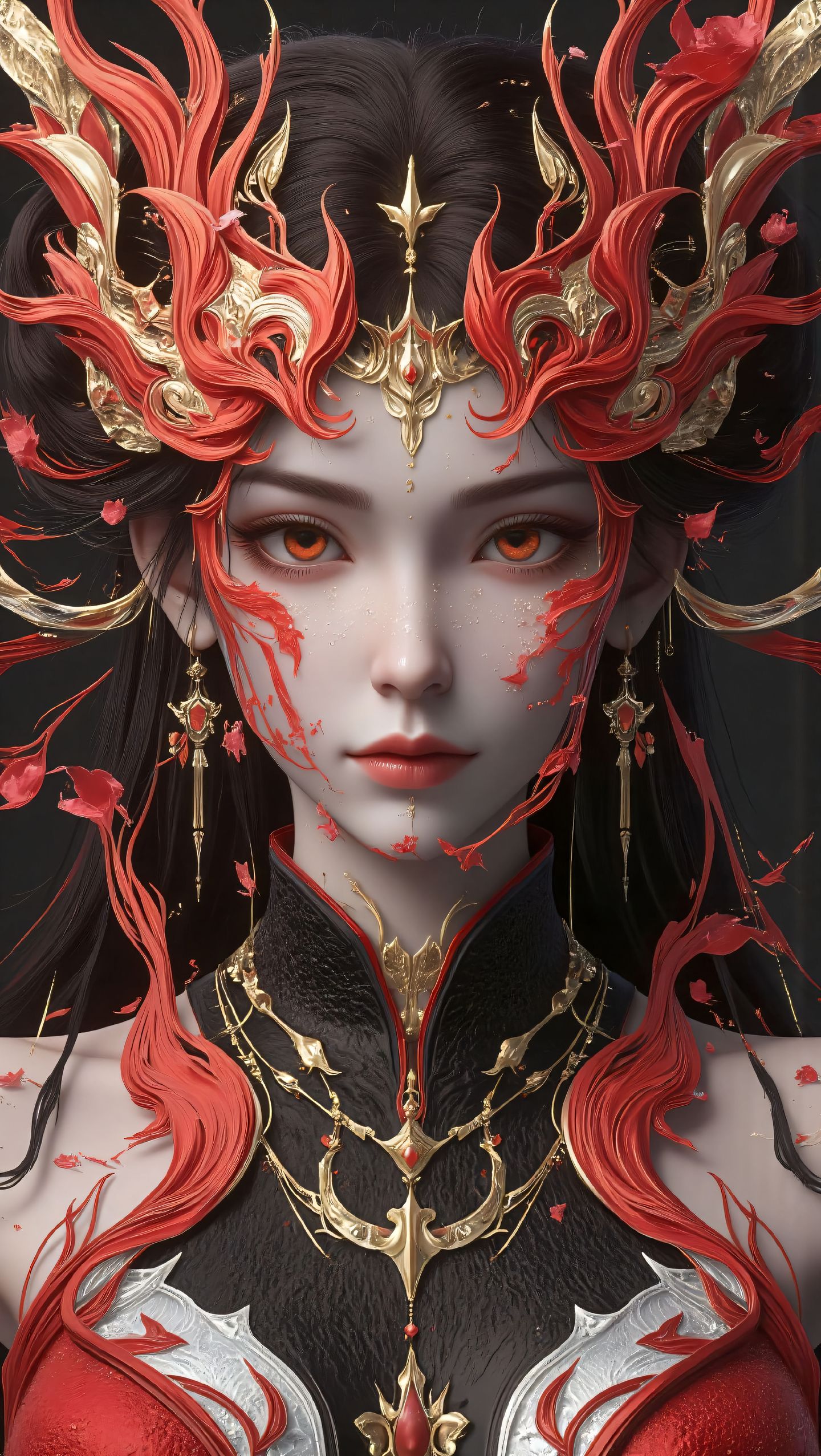 高清壁纸 美图分享 完美世界 火灵儿 全屏高清壁纸