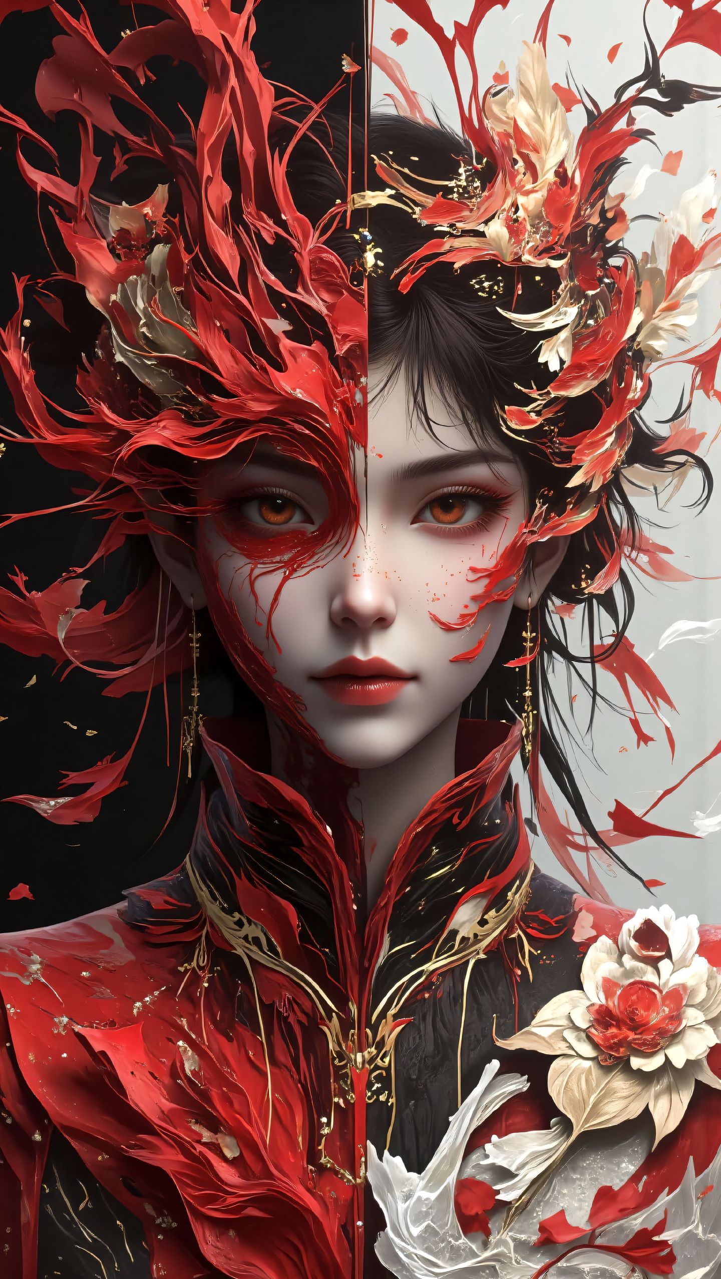 高清壁纸 美图分享 完美世界 火灵儿 全屏高清壁纸