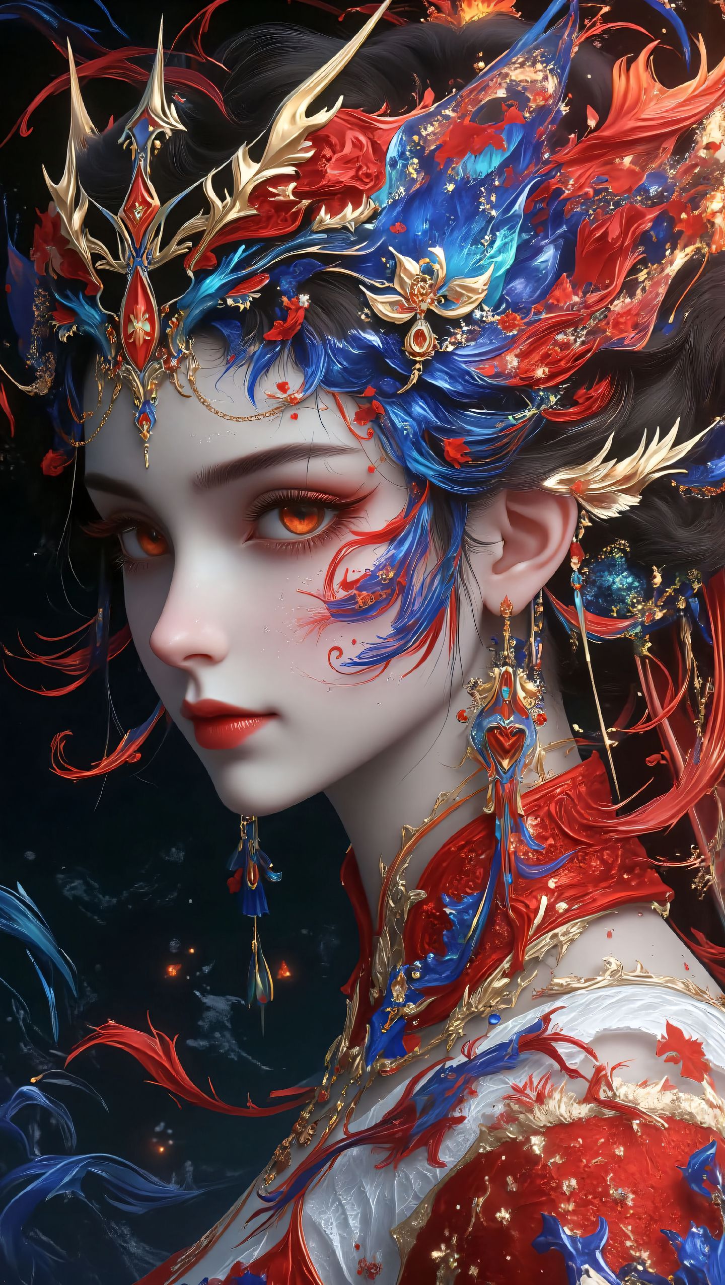 高清壁纸 美图分享 完美世界 火灵儿 全屏高清壁纸