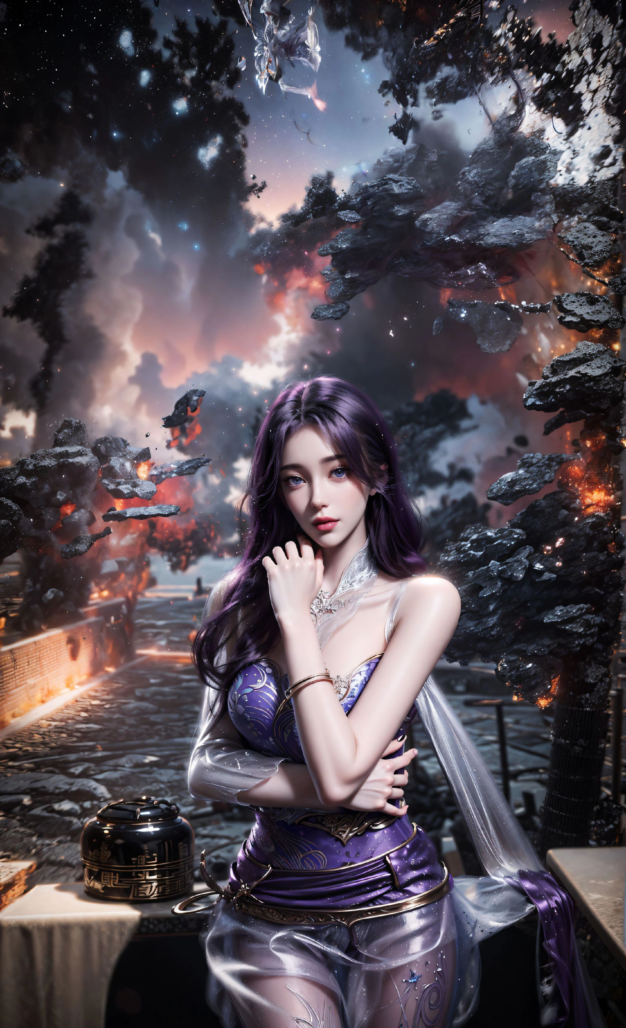 高清壁纸 国漫女神 完美世界 云曦 美图分享