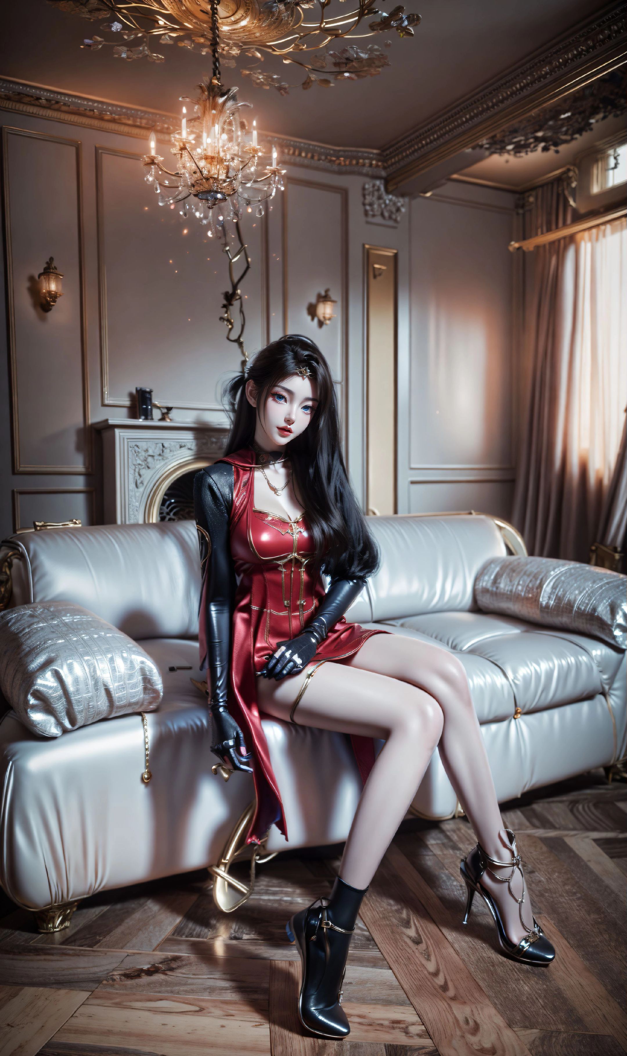 元瑶 高清壁纸 完美身材 国漫女神