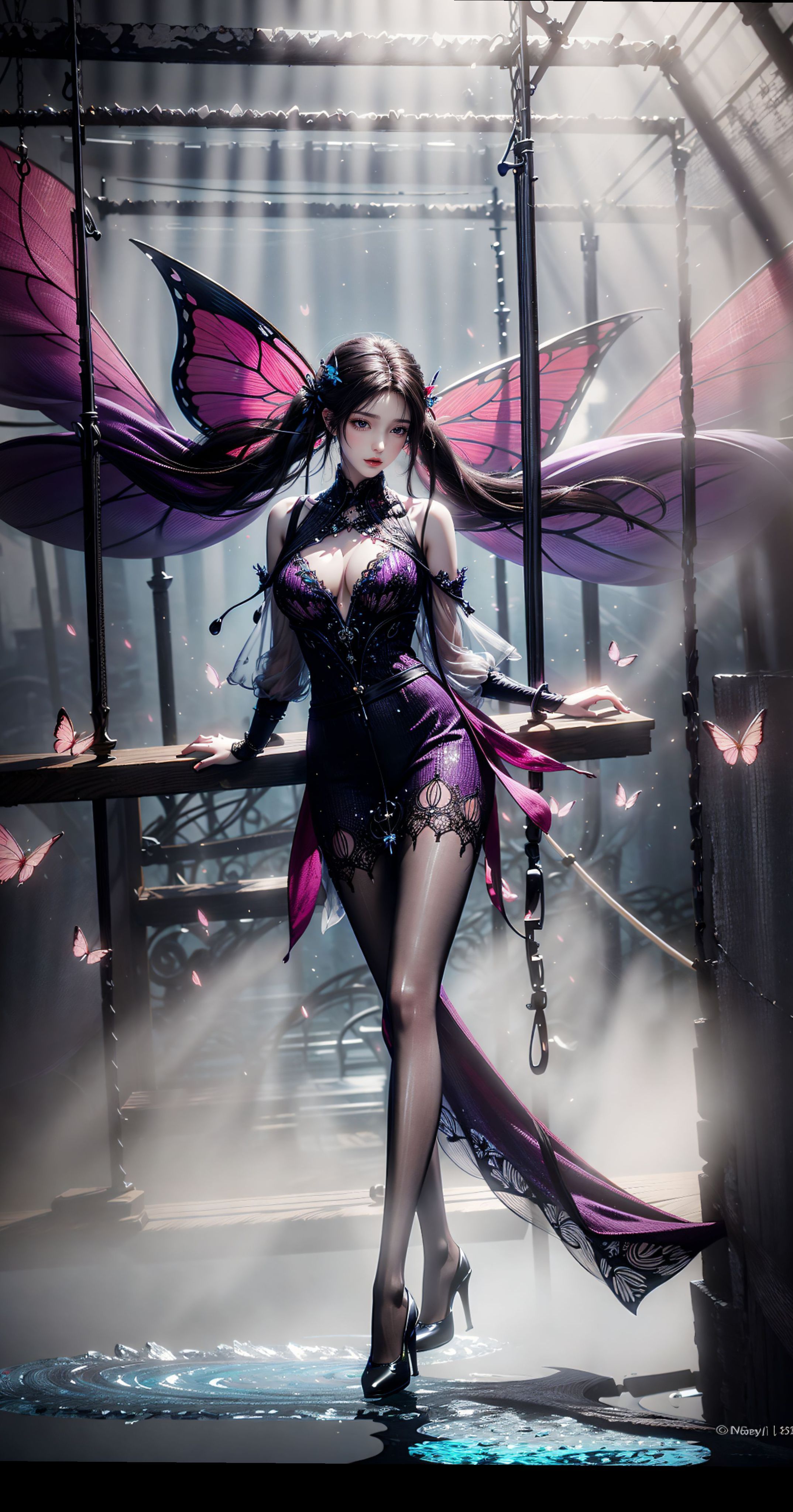 火灵儿 国漫美女 长腿女神 身材好就是好 画面太美