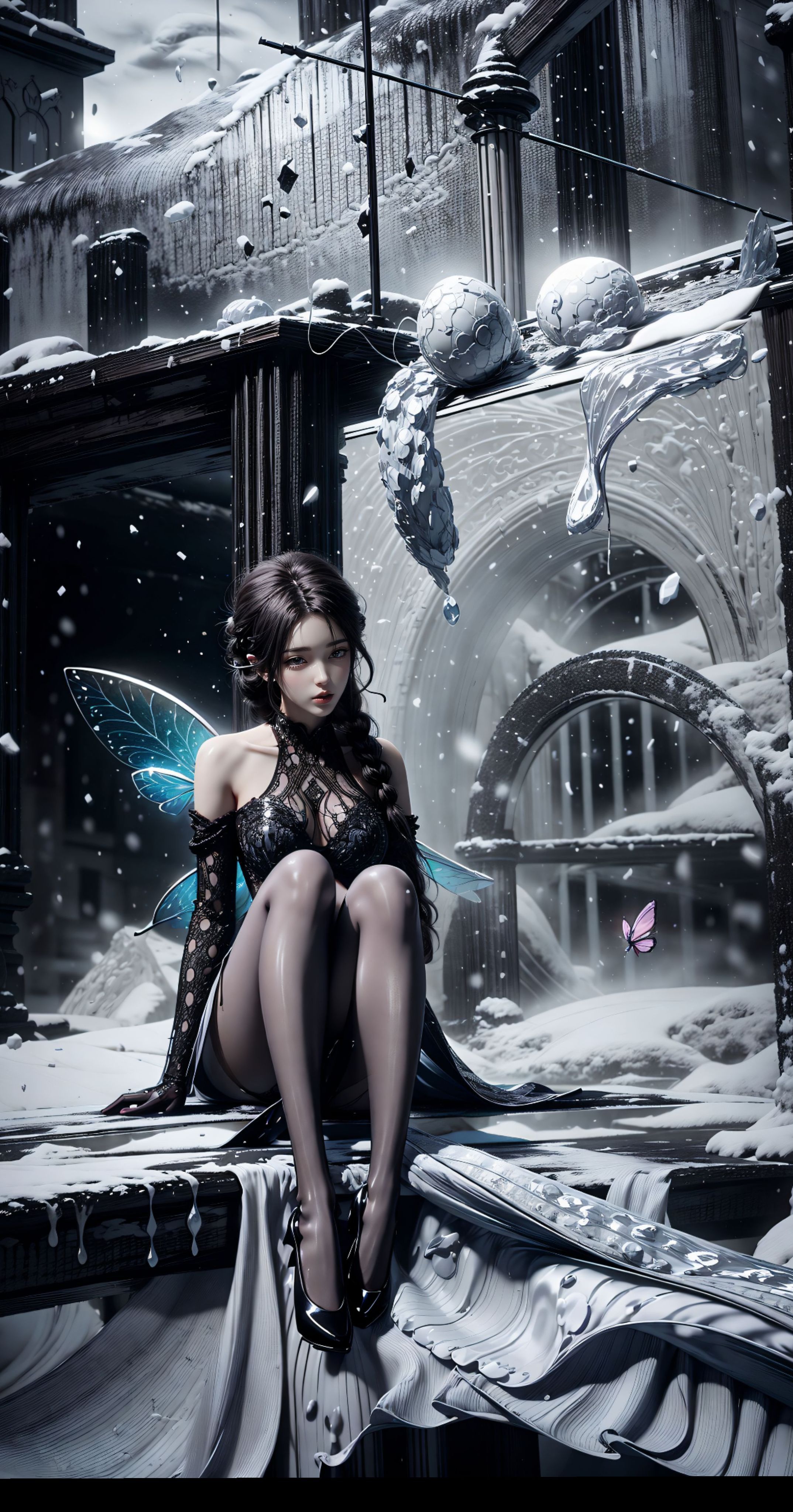 火灵儿 国漫美女 长腿女神 身材好就是好 画面太美