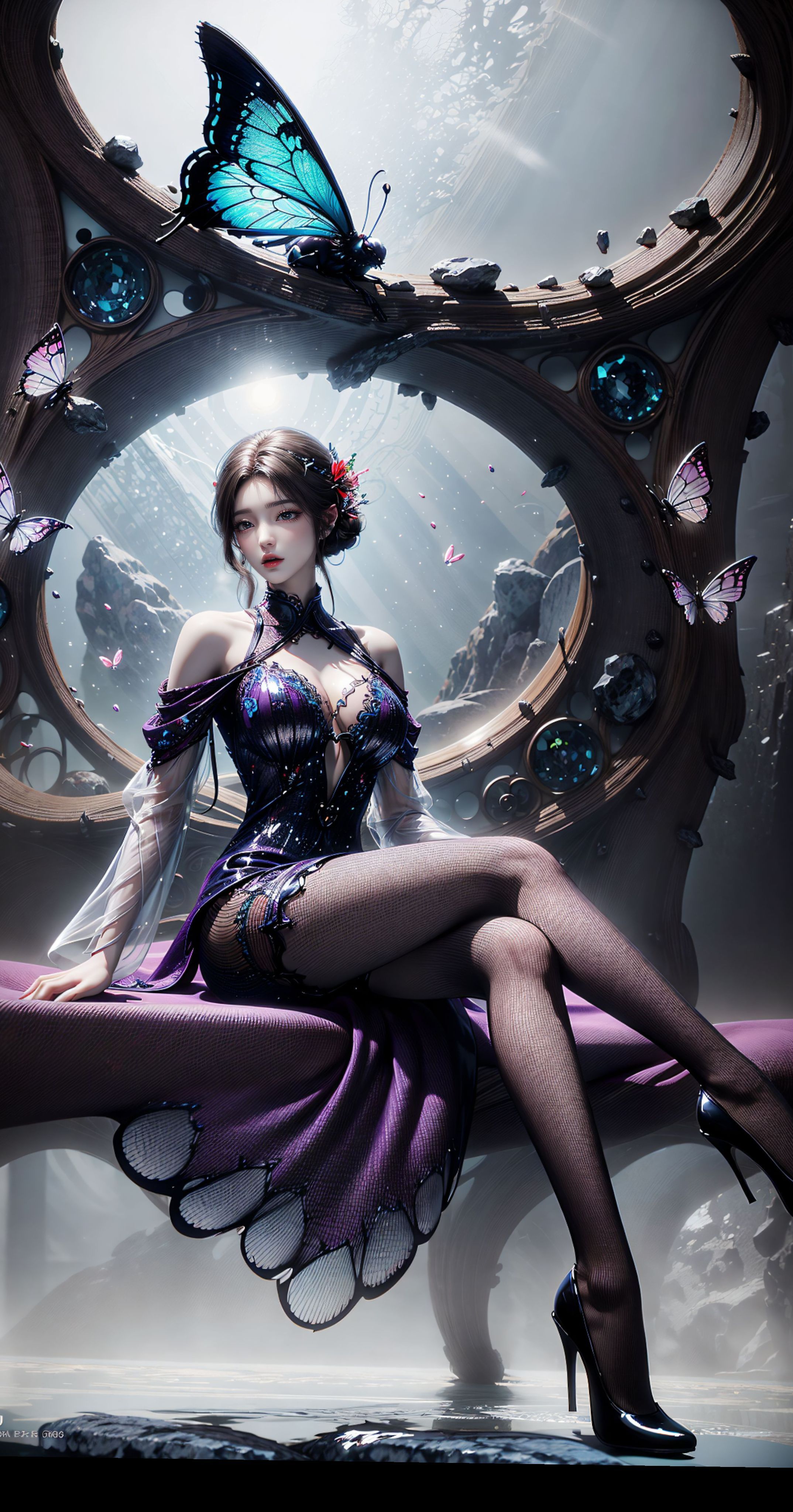 火灵儿 国漫美女 长腿女神 身材好就是好 画面太美