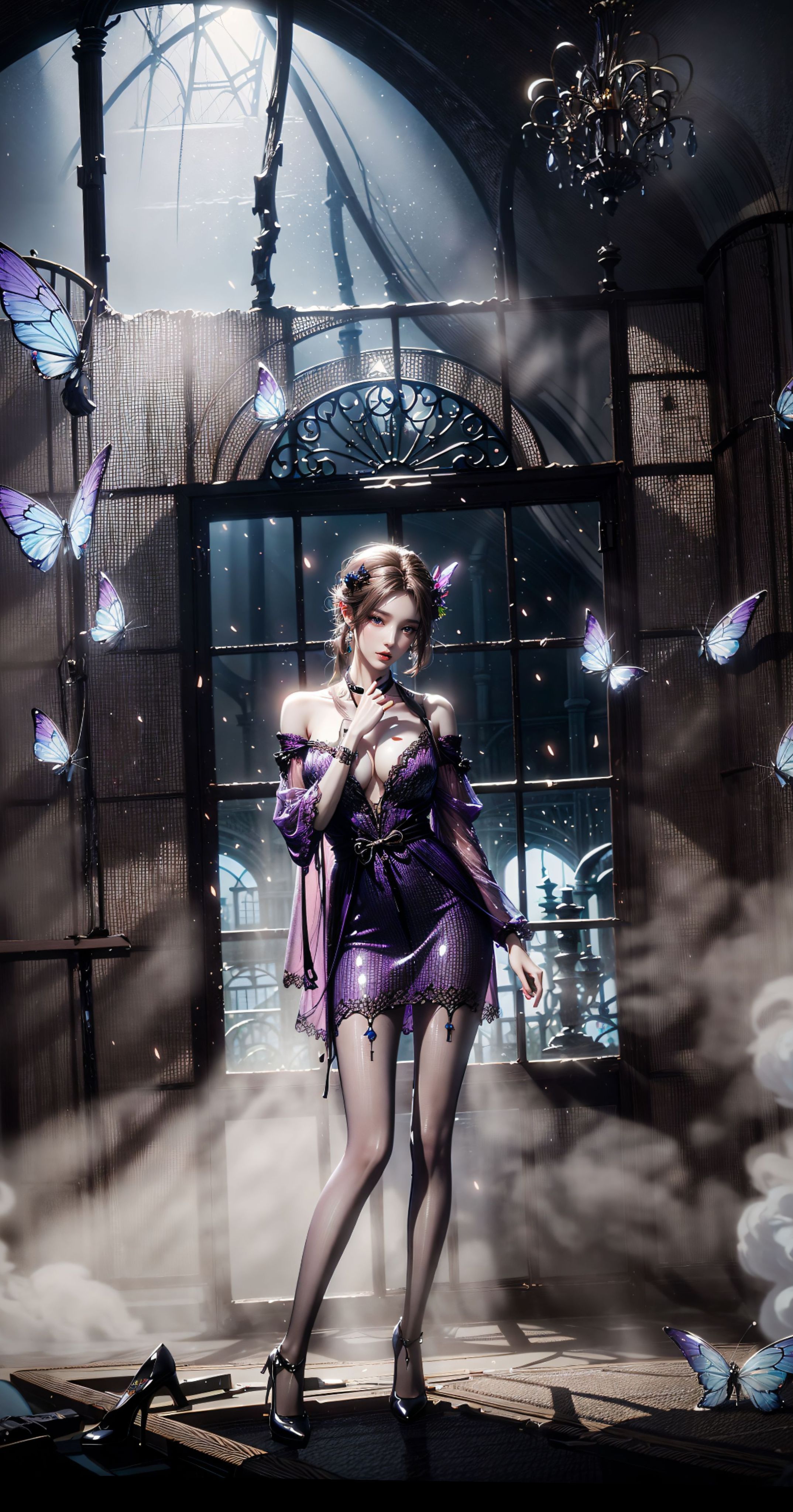 火灵儿 国漫美女 长腿女神 身材好就是好 画面太美
