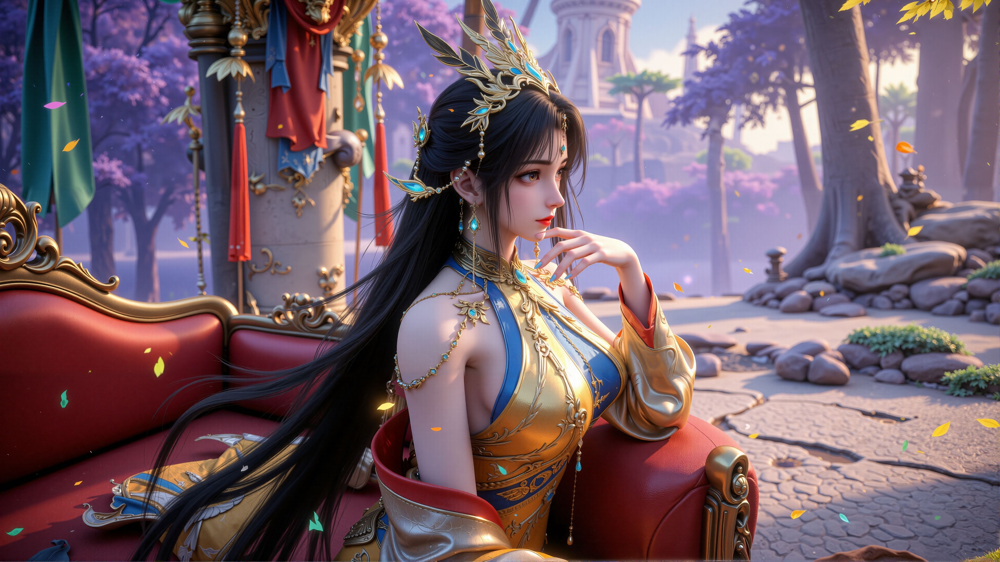 完美世界 仙凰 国漫 女神 壁纸
