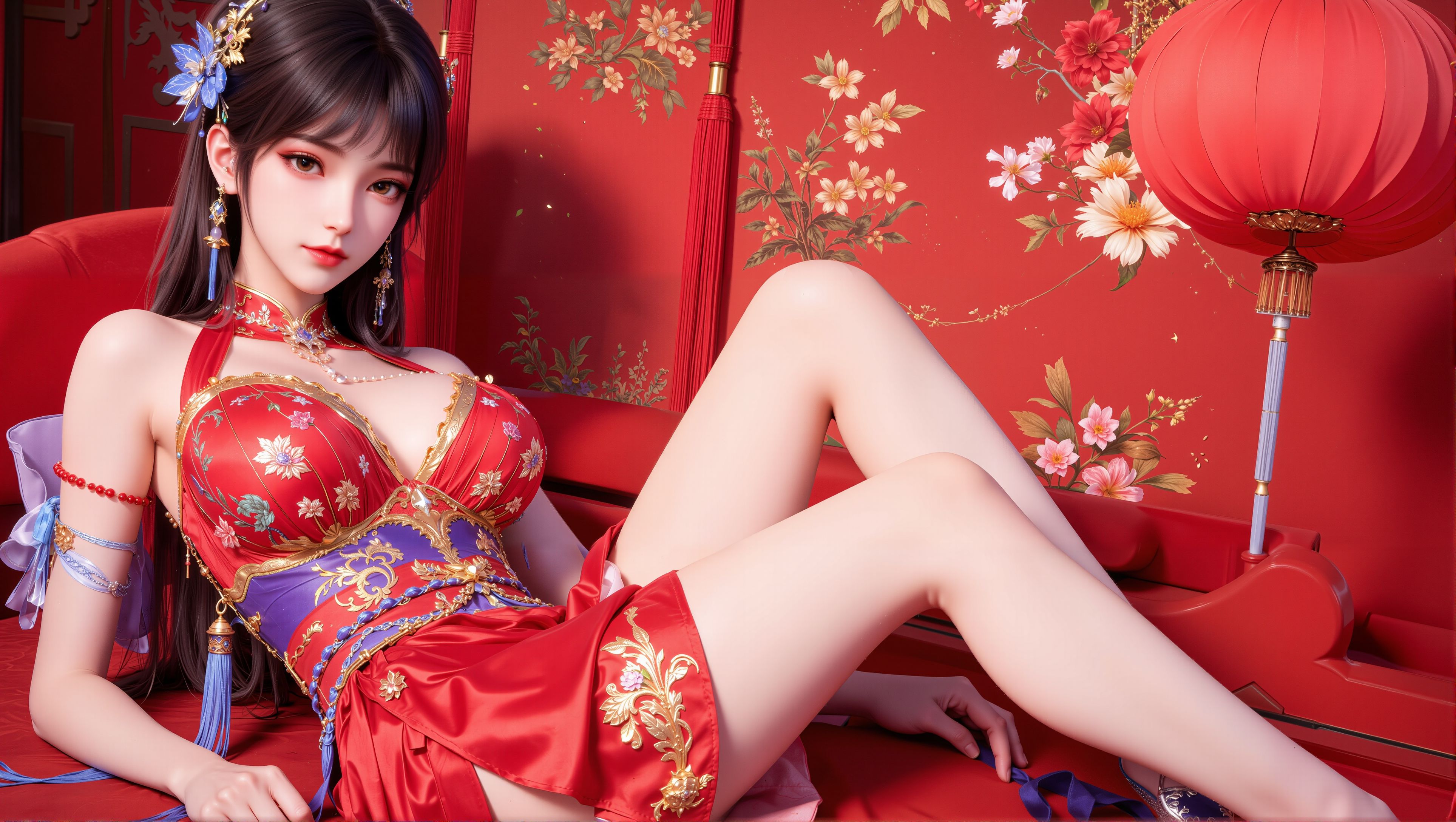 【7P】神印王座圣采儿4k绝美横版壁纸。#动漫 #国漫女神
