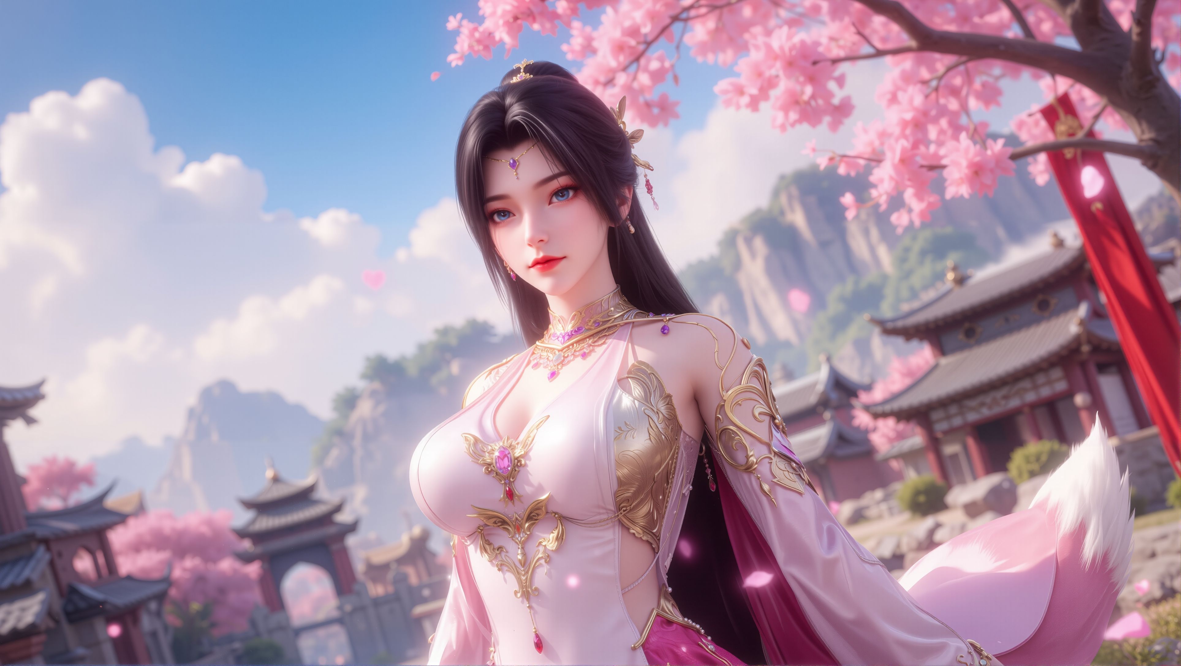 【6P】完美世界 新版天狐仙子。#动漫 #国漫女神 #壁纸